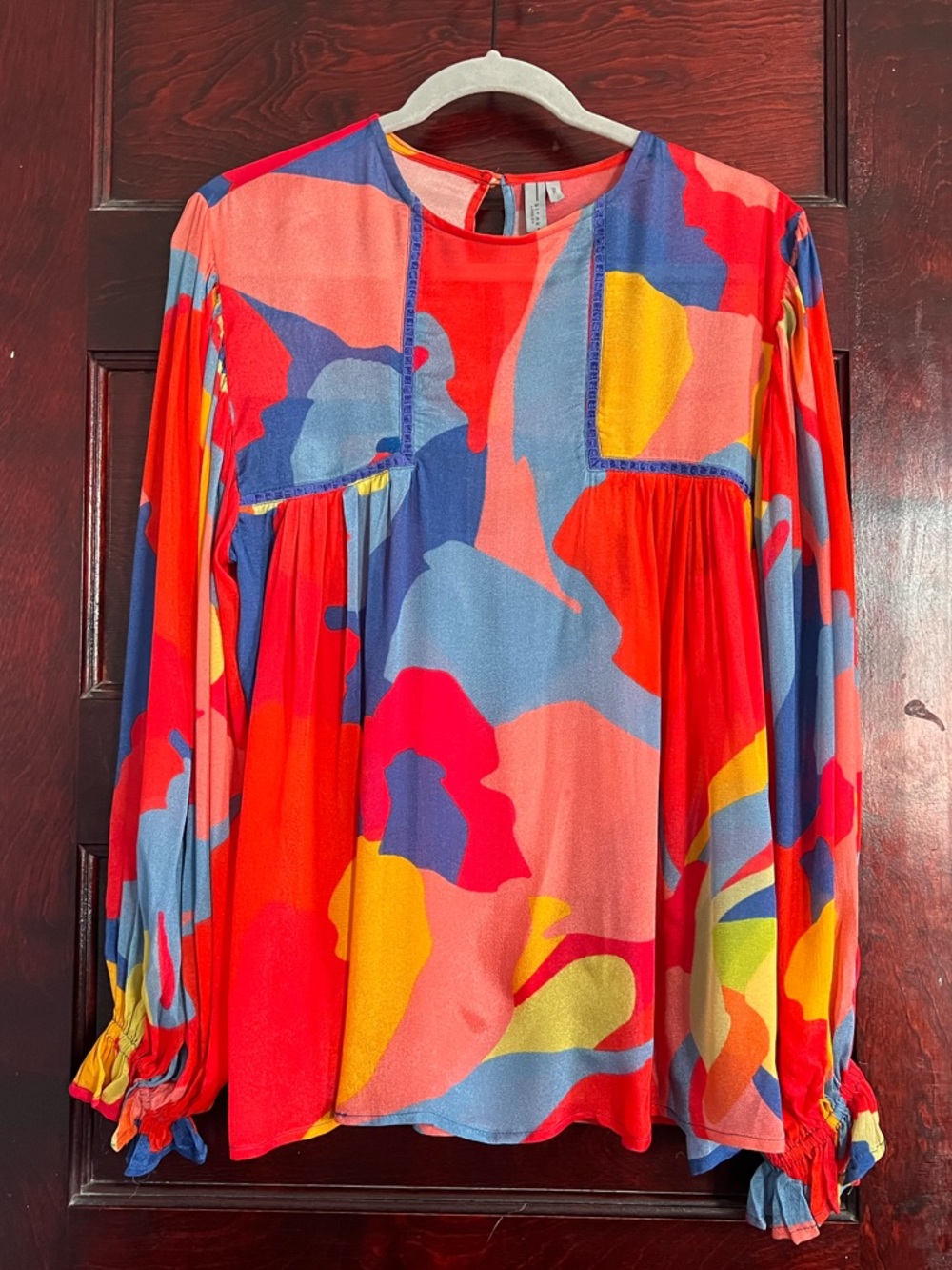 Anthropologie Blank London Miranda Peasant Top in Size Small - Picture 4 of 11